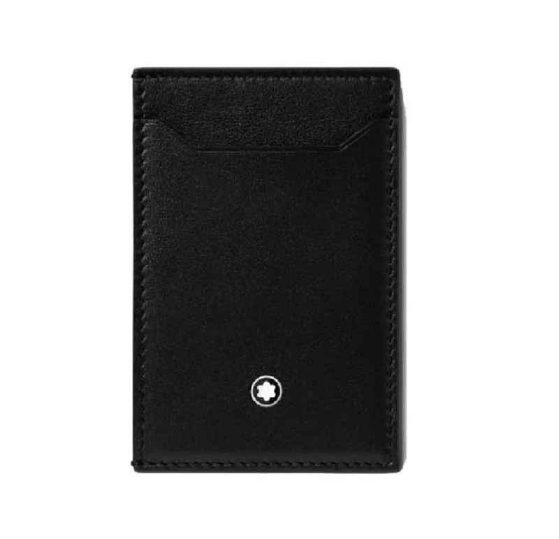 MONTBLANC Meisterstück Pocket 3cc BK Business Card Holder, Adults Unisex, Multicolor (Multicolor), One Size