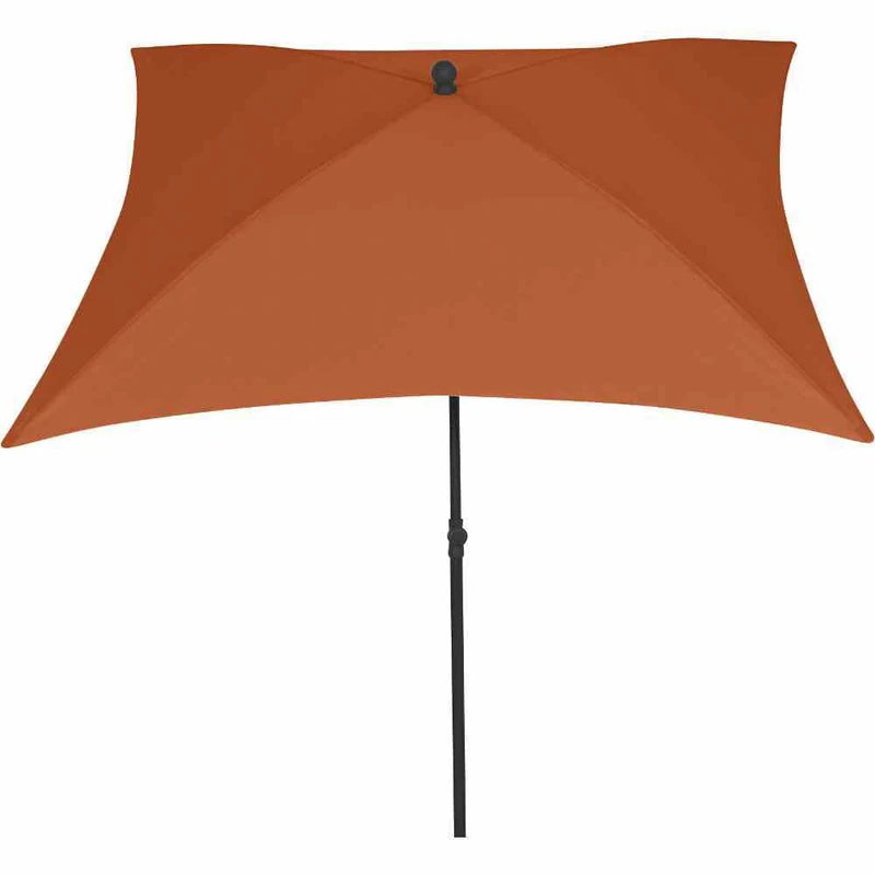 Siena Garden City Centre Umbrella Anthracite/Terracotta 180 x 180 cm