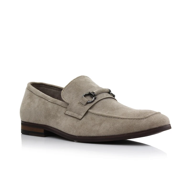 Ferro Aldo Dylan MFA19671 Mens Penny Loafer, 6b. Beige [Suede], 10.5 UK