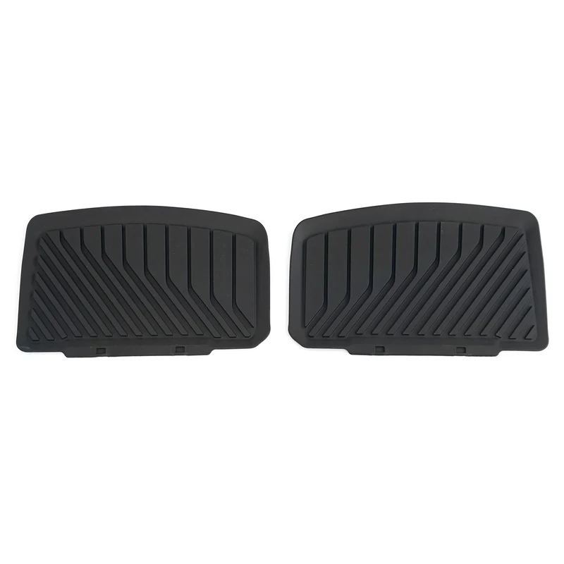 Audi 4J3061511041 Rubber Floor Mats All-Weather Mats 2 x Rubber Mats Rear Floor Mats Black