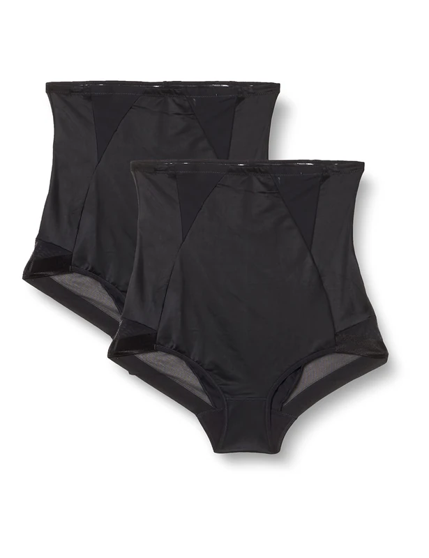 Playtex Shapewear Woman Shapewear Perfect Silhouette x2, Black, XL
