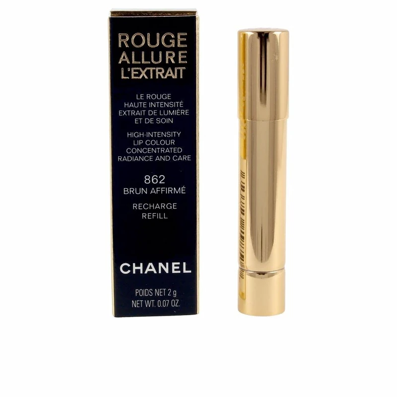 CHANEL 820-28623 Rouge Allure L'extrait Lipstick Recharge Brun Affirme-862 1 for adults, designed for polished makeup and nail looks