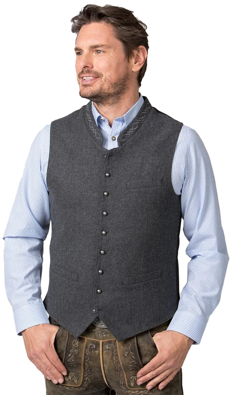 Stockerpoint Men's Devito Vest, Gray, 48