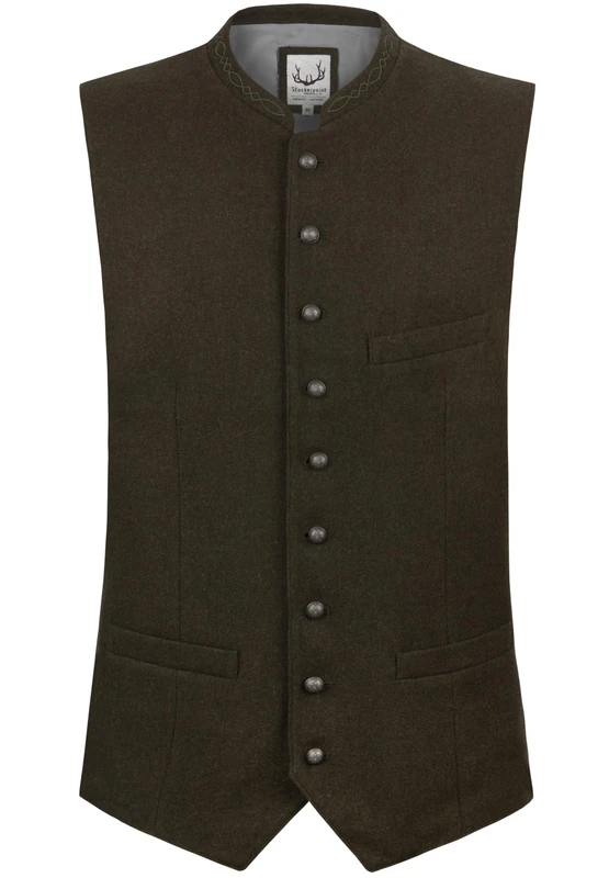 Stockerpoint Men's Devito Traditional Waistcoat, Forest, 38