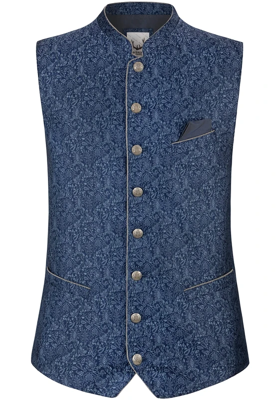 Stockerpoint Men's Edward Vest, Blue, 60