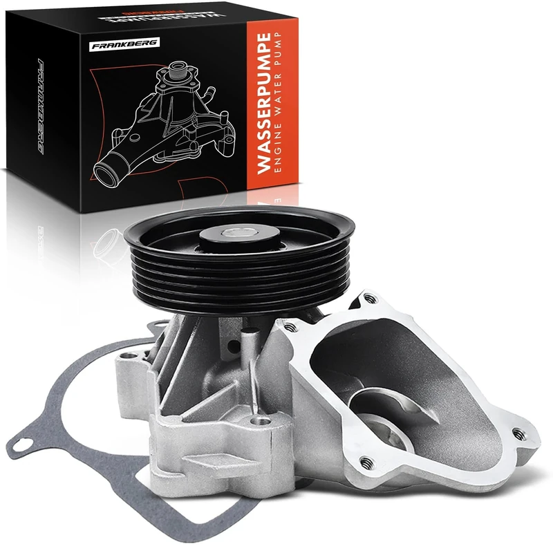 Frankberg Water Pump Compatible with 1 Series E87 2.0L 2004-2011 3 Series E46 2.0L 2001-2005 3 Series E90 2.0L 2004-2011 3 Series Cabriolet E46 2.0L 2005-2007 Replace# 11517791833