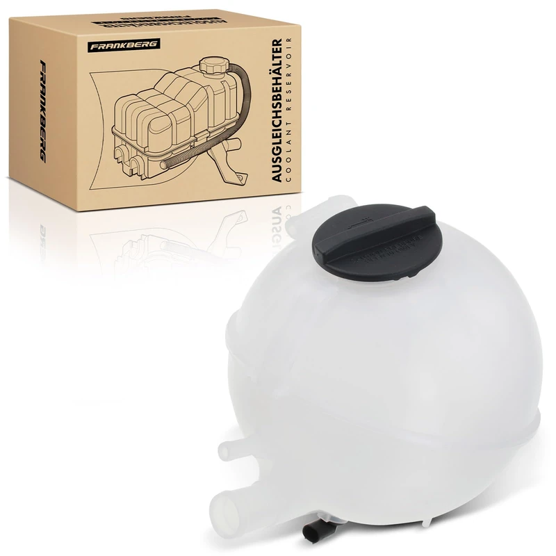 Frankberg Coolant Expansion Tank Compatible with Viano Vito Mixto W639 2.1L-3.7L Bus Box 2003-2014 A6395010503