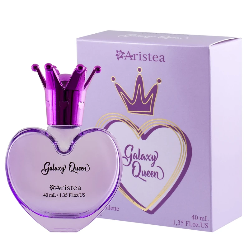 Aristea Galaxy Queen Eau de Toilette Body Spray, Warm Floral Fragrance for Girls and Women, Long Lasting, 40ml - Image 1