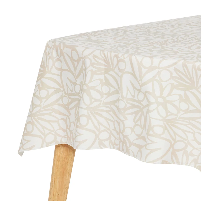 BELUM | Tablecloth 140x140 cm Stain Resistant 100% Cotton resinated Model 0120-240, Tablecloth NO Rubber, Tablecloth Touch Cotton, Waterproof Tablecloth, Stain Resistant Tablecloth Liquid Repellent