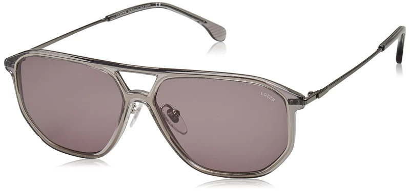 Lozza SL4280 09MB Sunglasses Unisex Acetate + Metal, Standard, 58