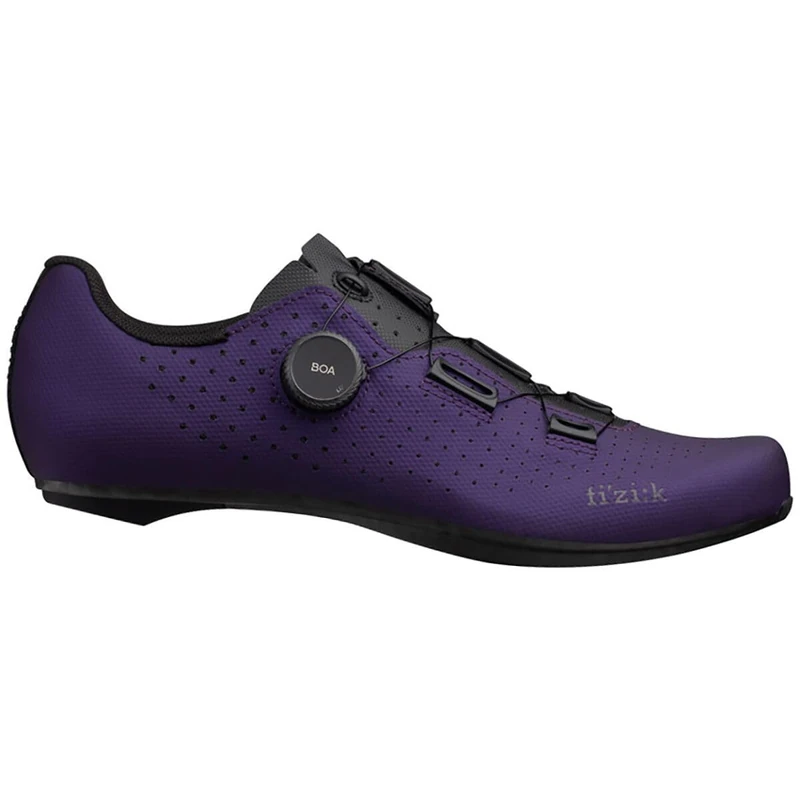 Fizik Unisex Tempo Decos Cycling Shoes, Aubergine Black, 5.5 UK
