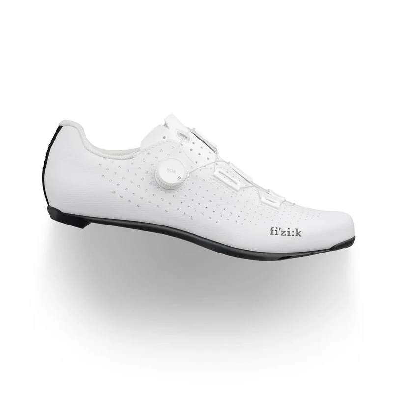 Fizik Unisex Tempo Decos Cycling Shoes, White, 3.5 UK