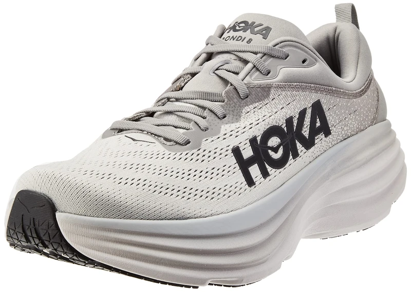 HOKA ONE ONE 1123202-SHMS Bondi 8 Men Sharkskin/Harbor Mist UK 8