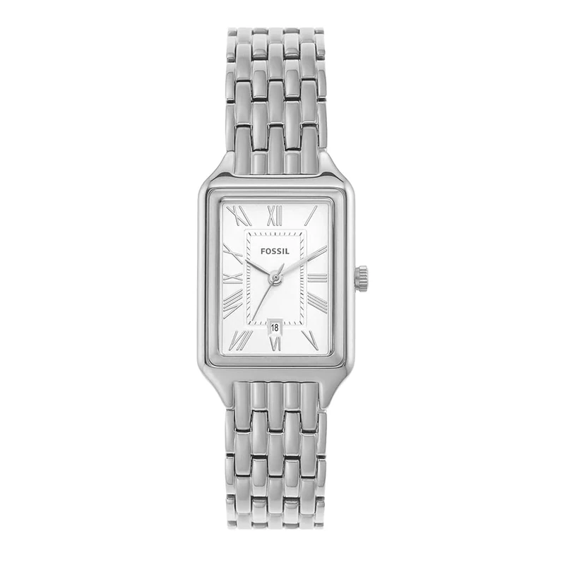 Fossil Raquel Watch for Women, Quartz three hand movement with Stainless steel Strap