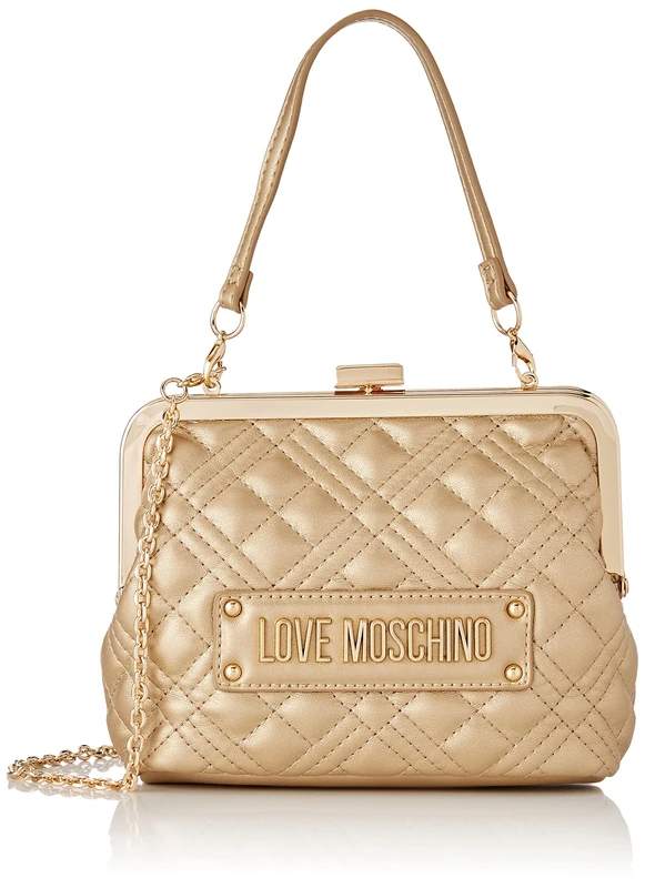 Love Moschino Jc4011pp1gla0, Women's Shoulder Bag, One Size, gold, 15X17X7