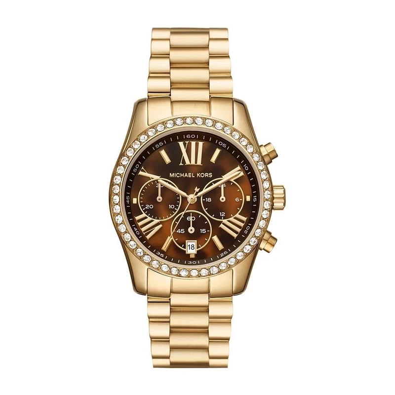 Michael Kors - Lexington Collection, Gold Color, Stainless Steel Watch for Female MK7276