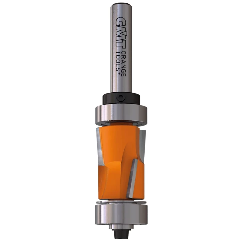 CMT ORANGE TOOLS 906.191.41B - FLUSH TRIM BIT WITH 2 BEARINGS HW Z2+2 S=8 D=19x25.4x86 DX
