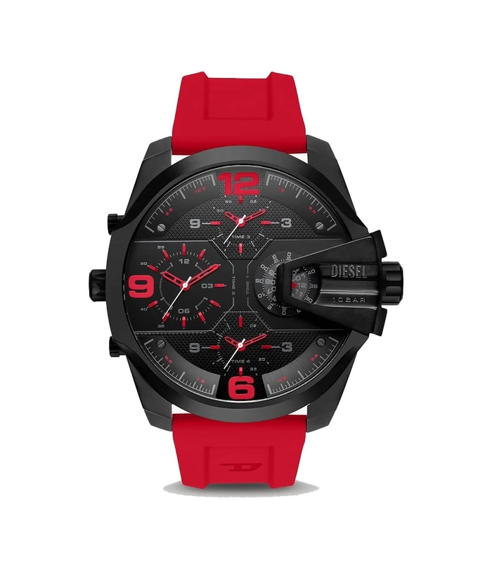Diesel men's quartz 3 pointer with bracelet Uber Chief DZ7466