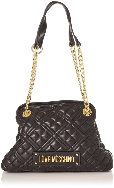 Love Moschino Women's JC4014PP1GLA0 Shoulder Bag, Black, 20X36X10