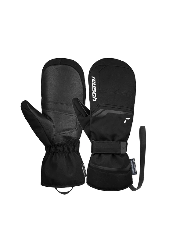 Reusch Primus R-TEX® XT mittens with wrist strap and waterproof membrane, pleasantly warm ski gloves, softshell gloves, snow gloves