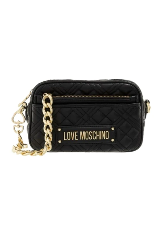 Love Moschino Women's JC4017PP1GLA0 Shoulder Bag, Black, One Size