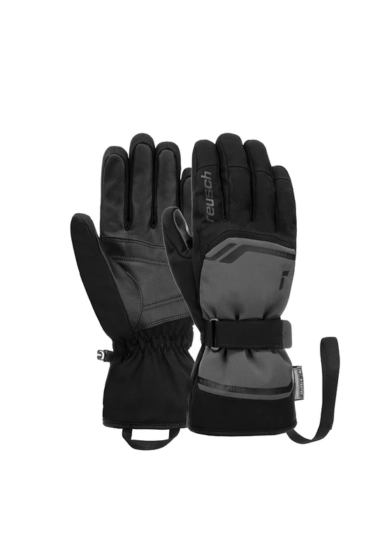 Reusch Men's Primus R-tex Xt Waterproof Membrane, Comfortable Warm Ski Gloves, Softshell Gloves, Snow Gloves, Winter Gloves