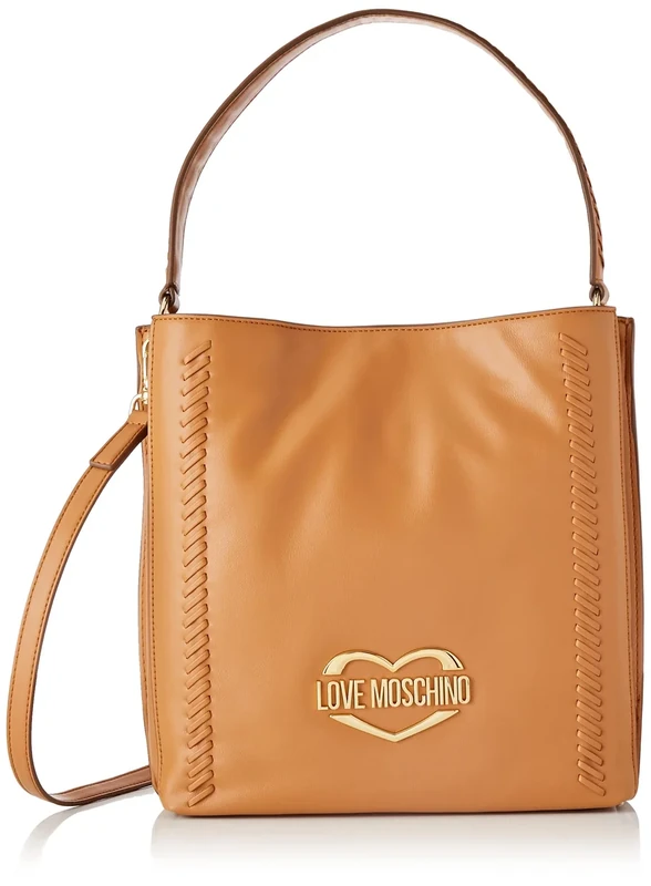 Love Moschino Jc4052pp1gld1, Women's Shopper, One Size, Camel, 24,5X9X27