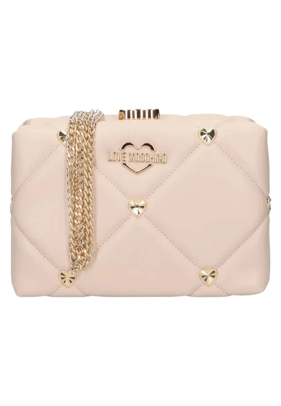 Love Moschino Women's JC4087PP1GLZ0 Handbag, Ivory (RAL 1013), 13X21X9