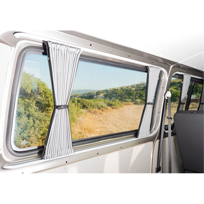 Soplair Opaque Blackout Curtains - 5-Piece Cell Kit - Hatchback - H2L2 Trafic III (2014-)
