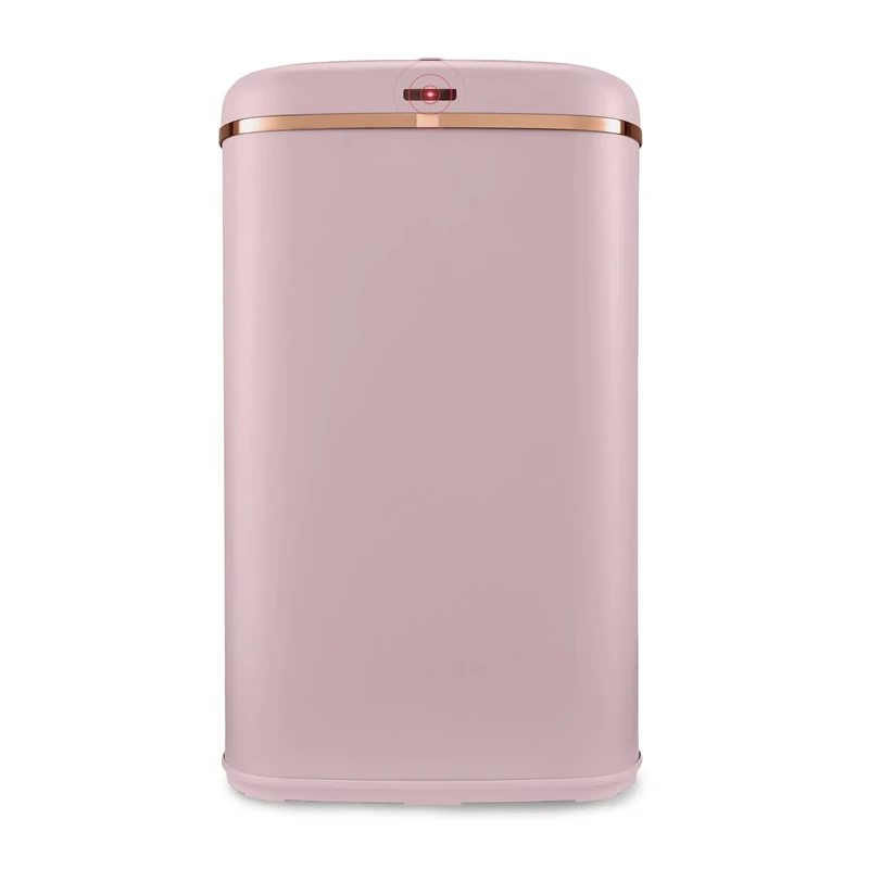 Tower T838010PNK Cavaletto Square Sensor Bin, 58L, Pink and Rose Gold