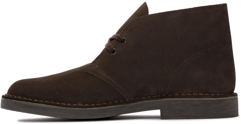 Clarks Men's Desert Bt Evo Derby, Dark Brown Suede, 8.5 UK