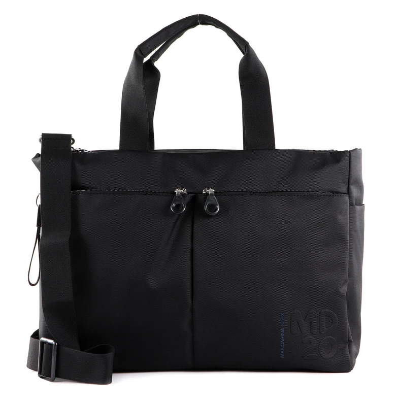 Mandarina Duck Unisex Md 20 Luggage Carry-On Luggage, black, standard size, MD 20