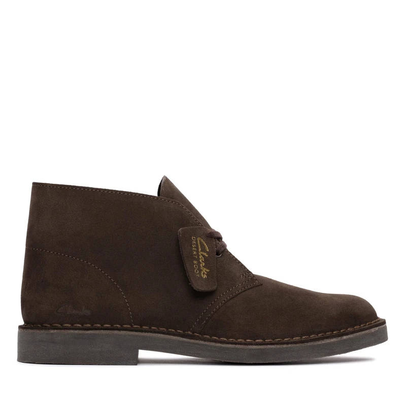 Clarks Mens Desert Bt Evo Chukka Boot, Dark Brown Suede, 7 UK