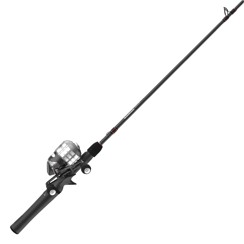 Zebco Delta Spincast Reel and Fishing Rod Combo, 5-Foot 6-Inch 2-Piece Fishing Pole, Size 20 Reel, Changeable Right- or Left-Hand Retrieve, Pre-Spooled with 6-Pound Zebco Fishing Line, Cool Gray