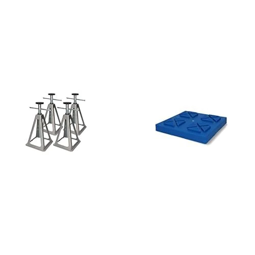 Cartrend Caravan Support Stand, Caravan Support Stand, Caravan Accessories, Motorhome Accessories & Caravan Stackable Base Plates, Underlay Plates, Support Plates