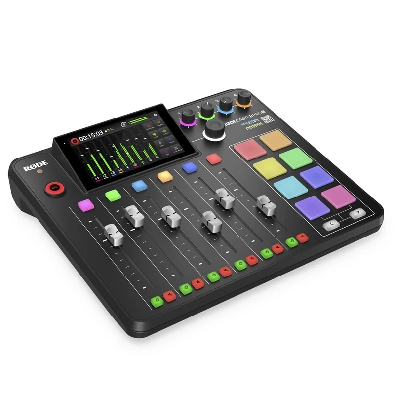 RØDE RØDECaster Pro II All-in-One Production Solution for Podcasting, Streaming, Music Production and Content Creation, Black