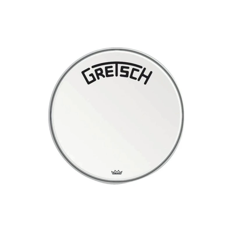 Gretsch Drumhead - Bass Drum Resonant Head - for Broadkaster - Ambassador - white coated - 26" - GRDHCW26B