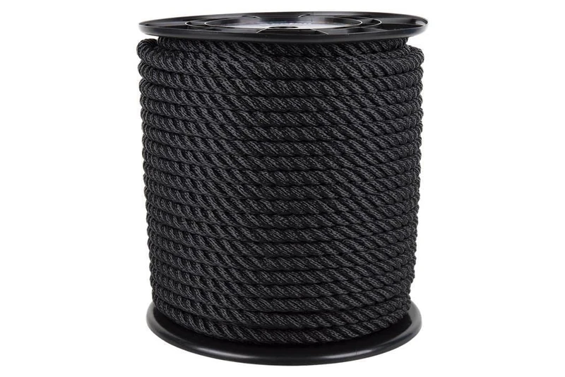 Tie Down Reel 14 mm 100 m Black