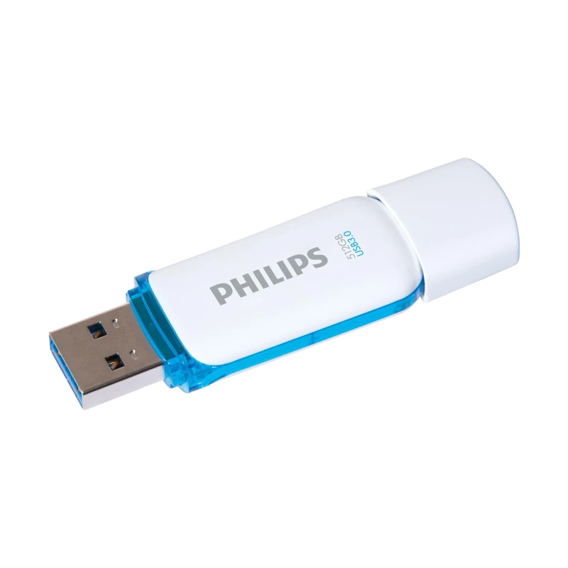 Philips Snow Edition Super Speed 3.0 USB Flash Drive 512GB for PC, Laptop, Computer Data Storage, Read Speed up to 120MB/s