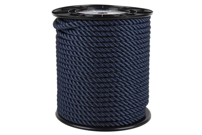 Reel Tie Down 14 mm 100 m Navy