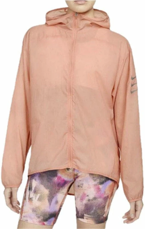 Nike Sf Run Dvn Pkbl Jacket Lt Madder Root/Black S