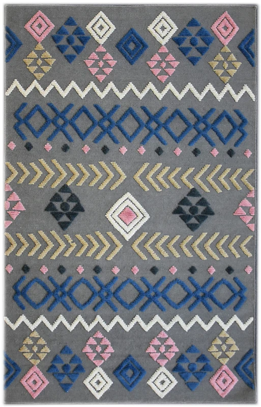 Bakero Mexico D38A Grey 120 x 180 cm