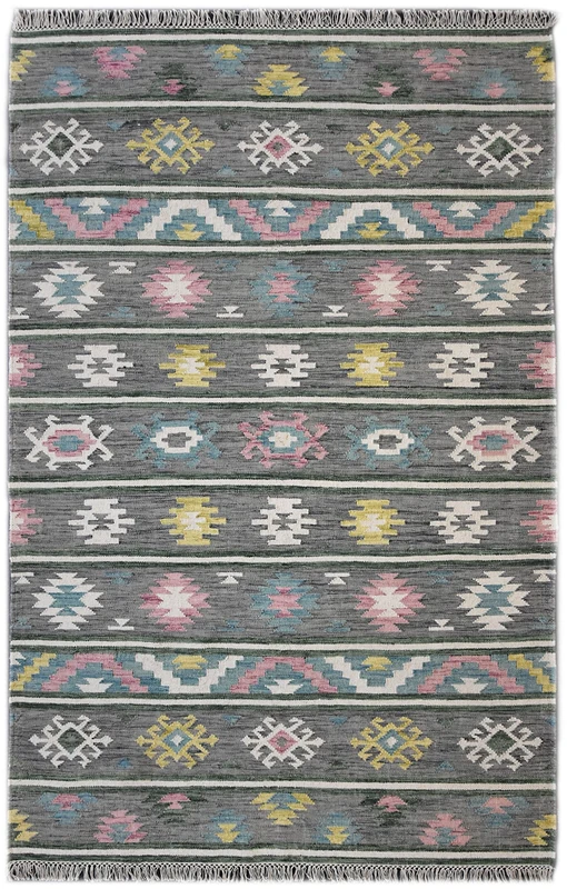 Bakero Peru 1305 Grey/Multi 120 x 180 cm - Image 1