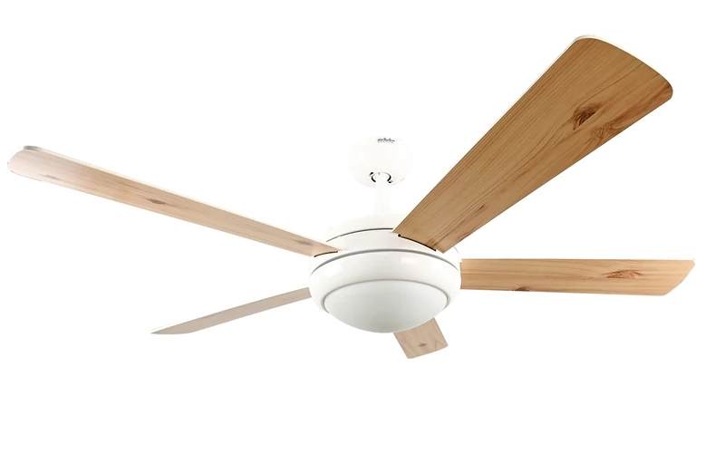 AireRyder Deckenventilator Ursa Weiß Flügel Weiß / Pinie mit Beleuchtung und Fernbedienung