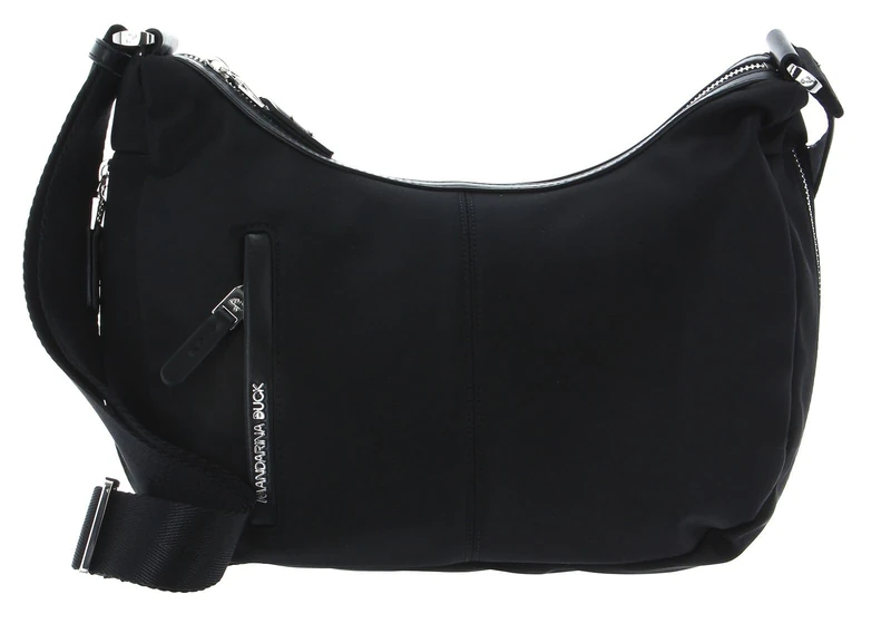 Mandarina Duck Hunter Women's Hobo One Size, Black, Taglia Unica