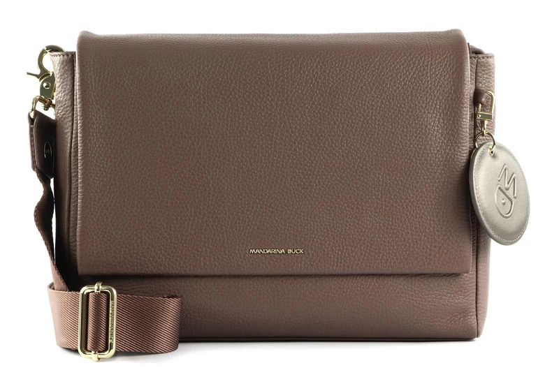 Mandarina Duck Mellow Leather Women's Crossover Bag - Balsamic