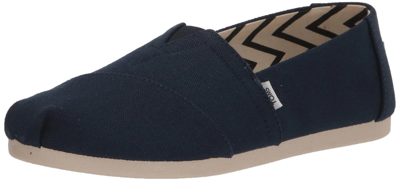 TOMS Earthwise Alpargata Eco-Friendly Slip-On Shoe with Sustainable Textile and Comfortable Fit