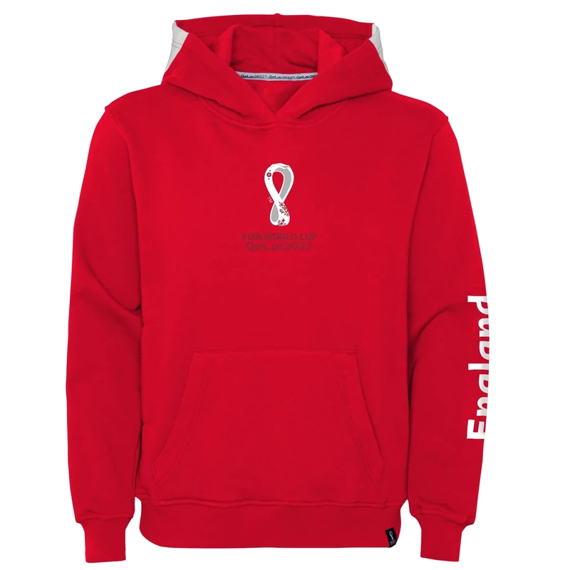 England, Official Fifa 2022 Girls Hoodie Hooded Sweatshirt, Girl's S