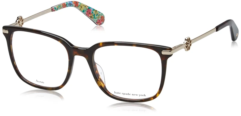 Kate Spade Ilana 086/18 HAVANA Eyewear Women's Acetate, Standard, 52