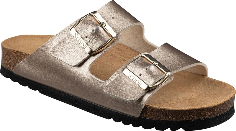 Scholl Josephine, Women's Sandal, Taupe, 4 UK